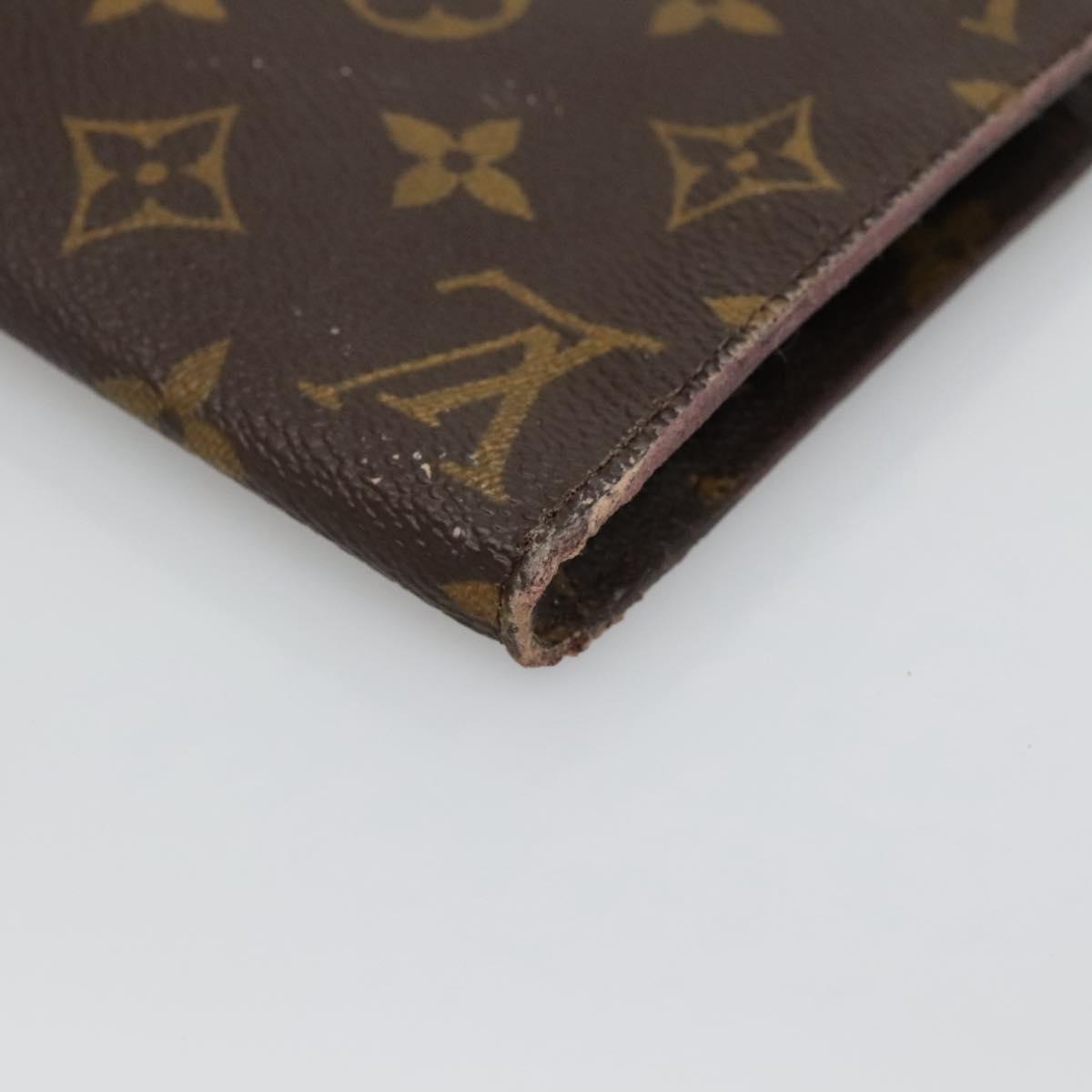 LOUIS VUITTON Monogram Bucket GM Accessory Pouch LV Auth 118722