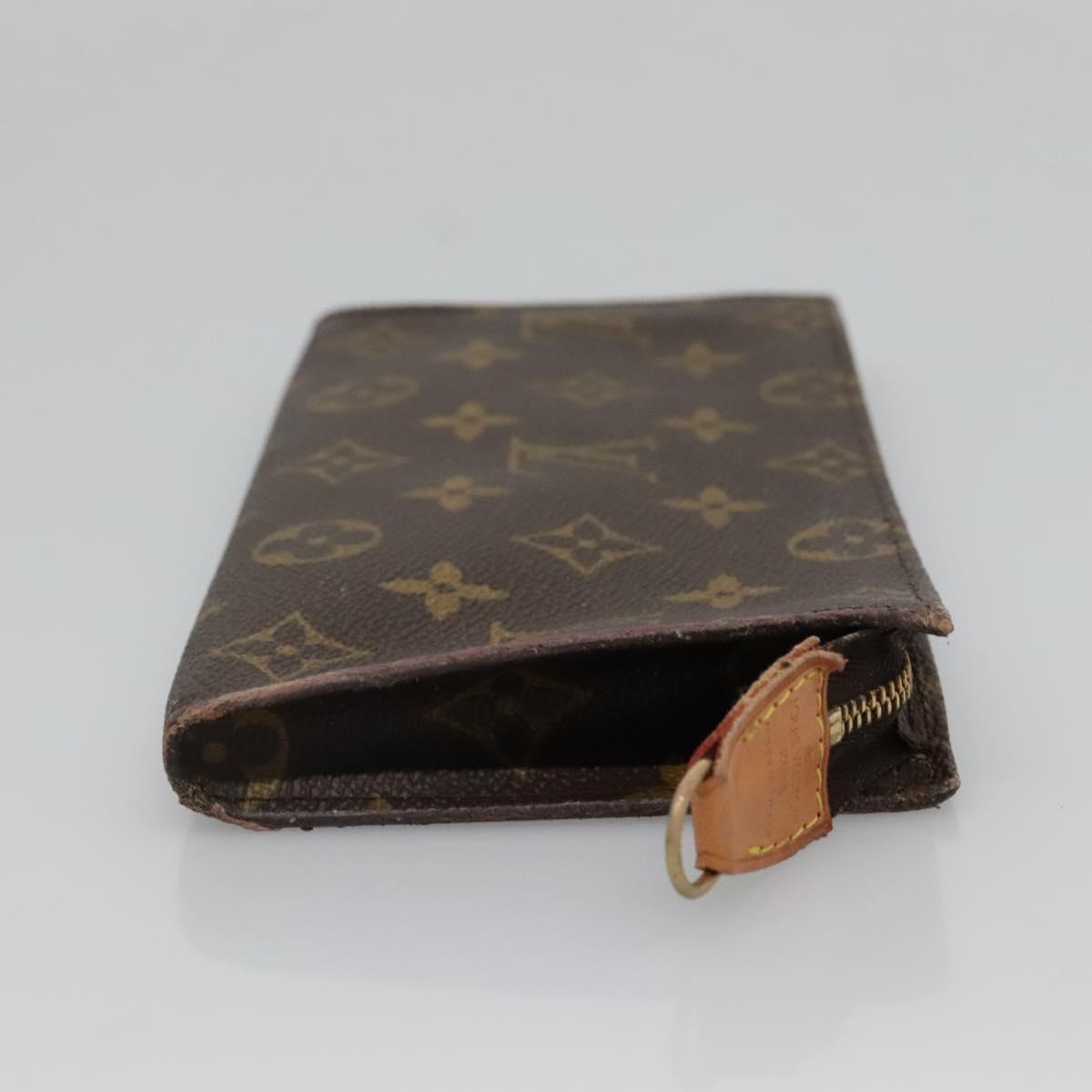 LOUIS VUITTON Monogram Bucket GM Accessory Pouch LV Auth 118722