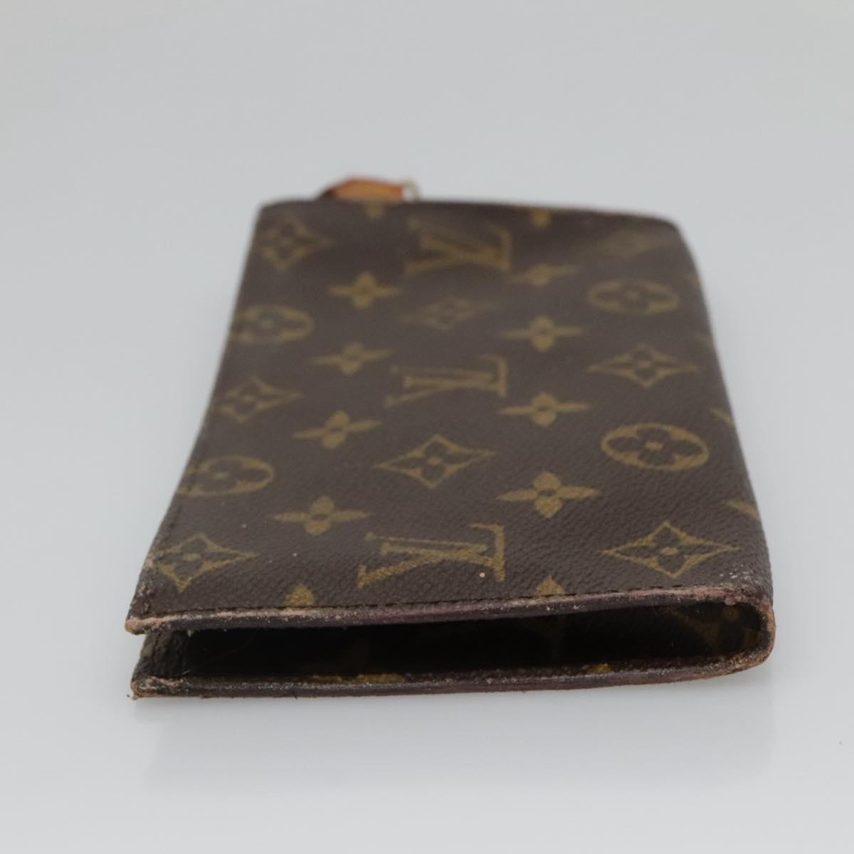 LOUIS VUITTON Monogram Bucket GM Accessory Pouch LV Auth 118722