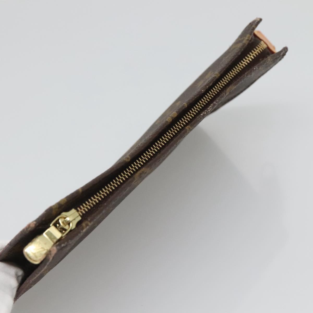 LOUIS VUITTON Monogram Bucket GM Accessory Pouch LV Auth 118722