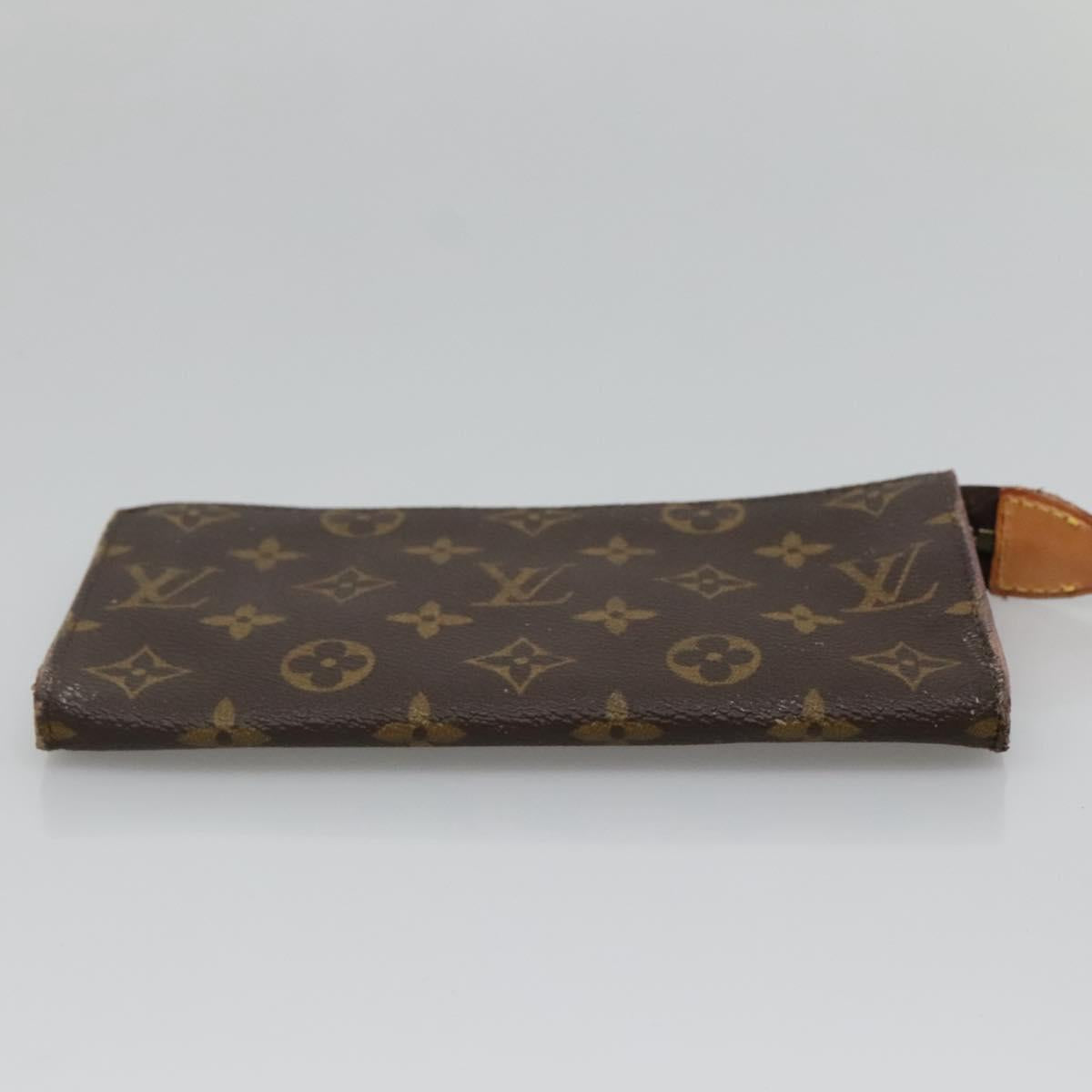LOUIS VUITTON Monogram Bucket GM Accessory Pouch LV Auth 118722