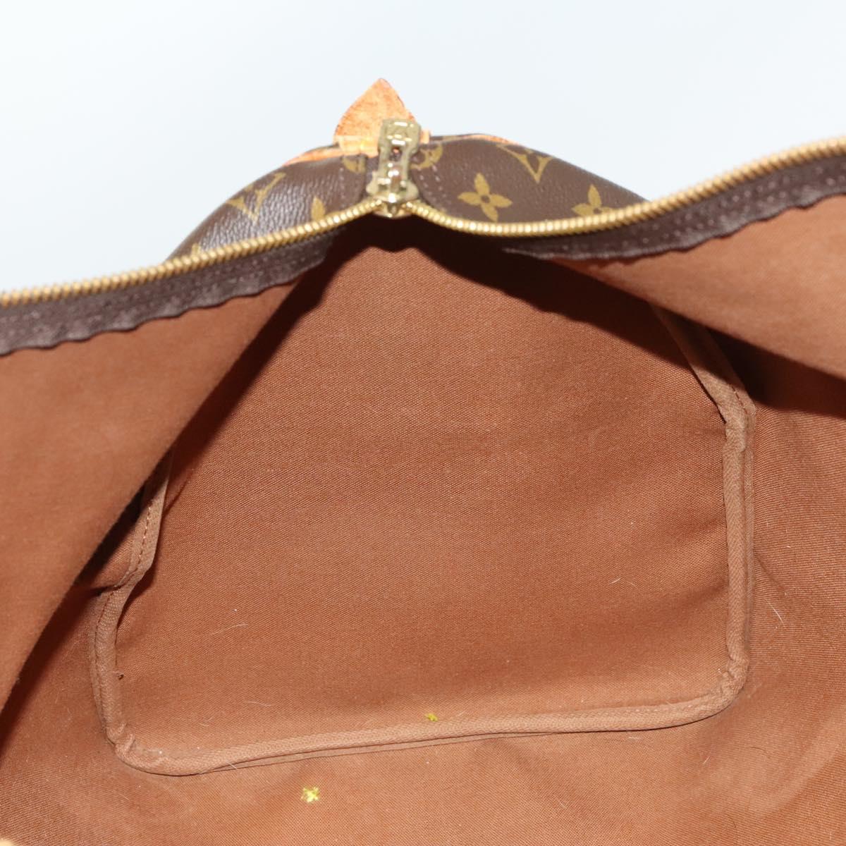 LOUIS VUITTON Monogram Keepall 55 Boston Bag M41424 LV Auth 118737