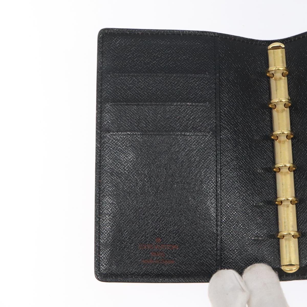 LOUIS VUITTON Epi Agenda PM Day Planner Cover Red R20057 LV Auth 118753