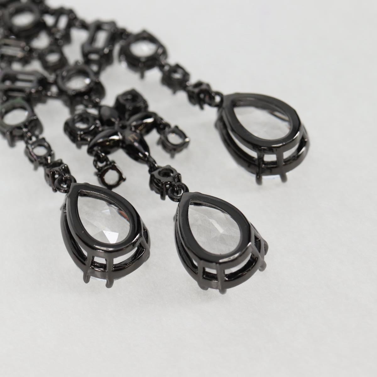 LOUIS VUITTON Pierce LV Chandelier Metal Silver Tone M02180 LV Auth 118796M