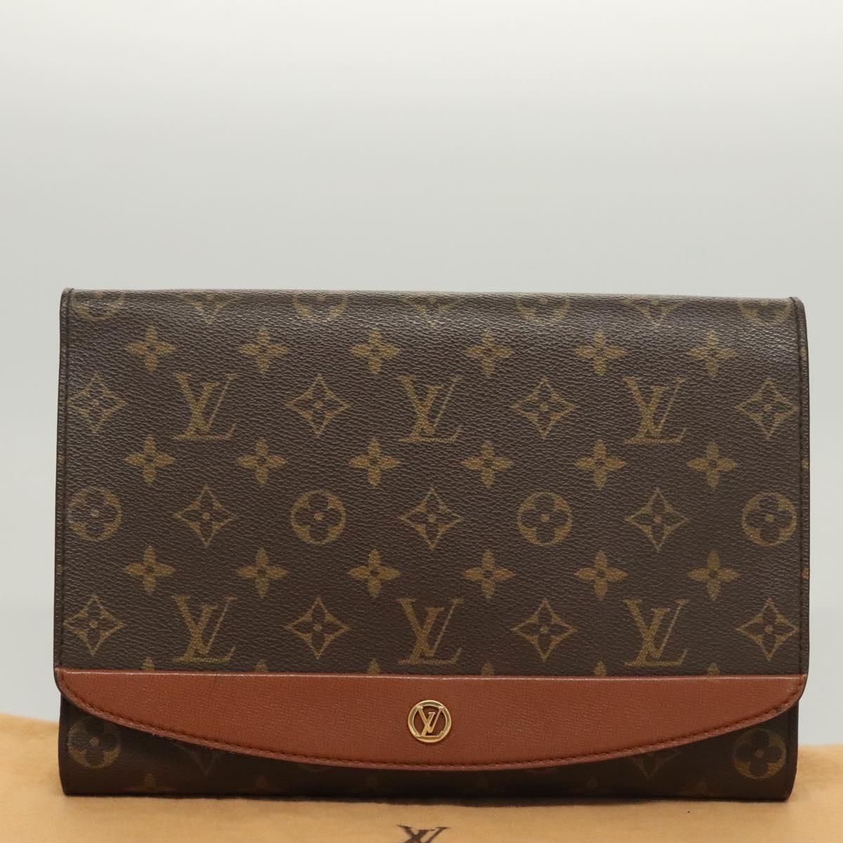 LOUIS VUITTON Monogram Bordeaux PM Clutch Bag M51797 LV Auth 118809