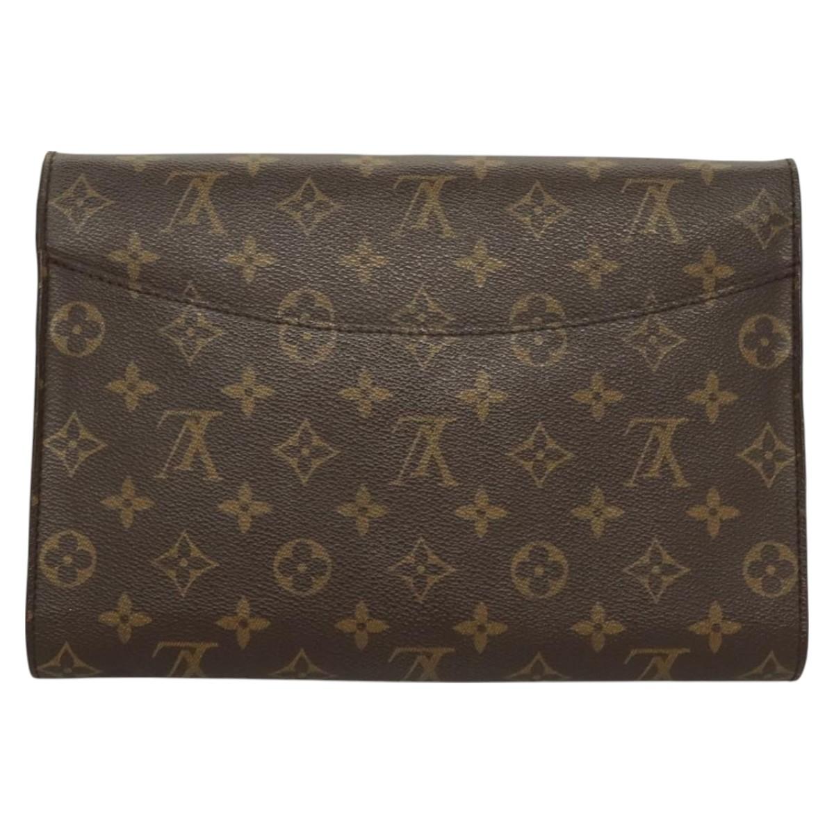 LOUIS VUITTON Monogram Bordeaux PM Clutch Bag M51797 LV Auth 118809