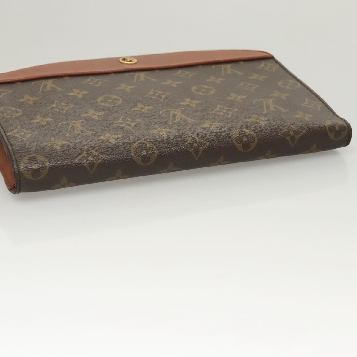 LOUIS VUITTON Monogram Bordeaux PM Clutch Bag M51797 LV Auth 118809