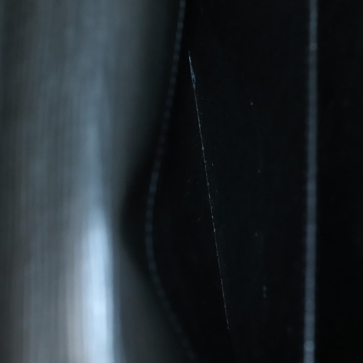 LOUIS VUITTON Epi Serviette Conseiller Business Bag Black M54422 LV Auth 118840