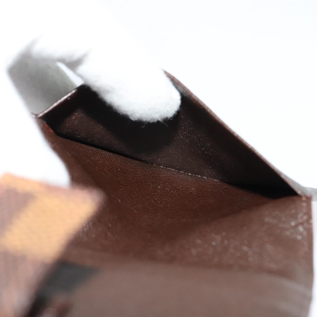 LOUIS VUITTON Damier Ebene Agenda Mini Day Planner Cover R20705 LV Auth 118844