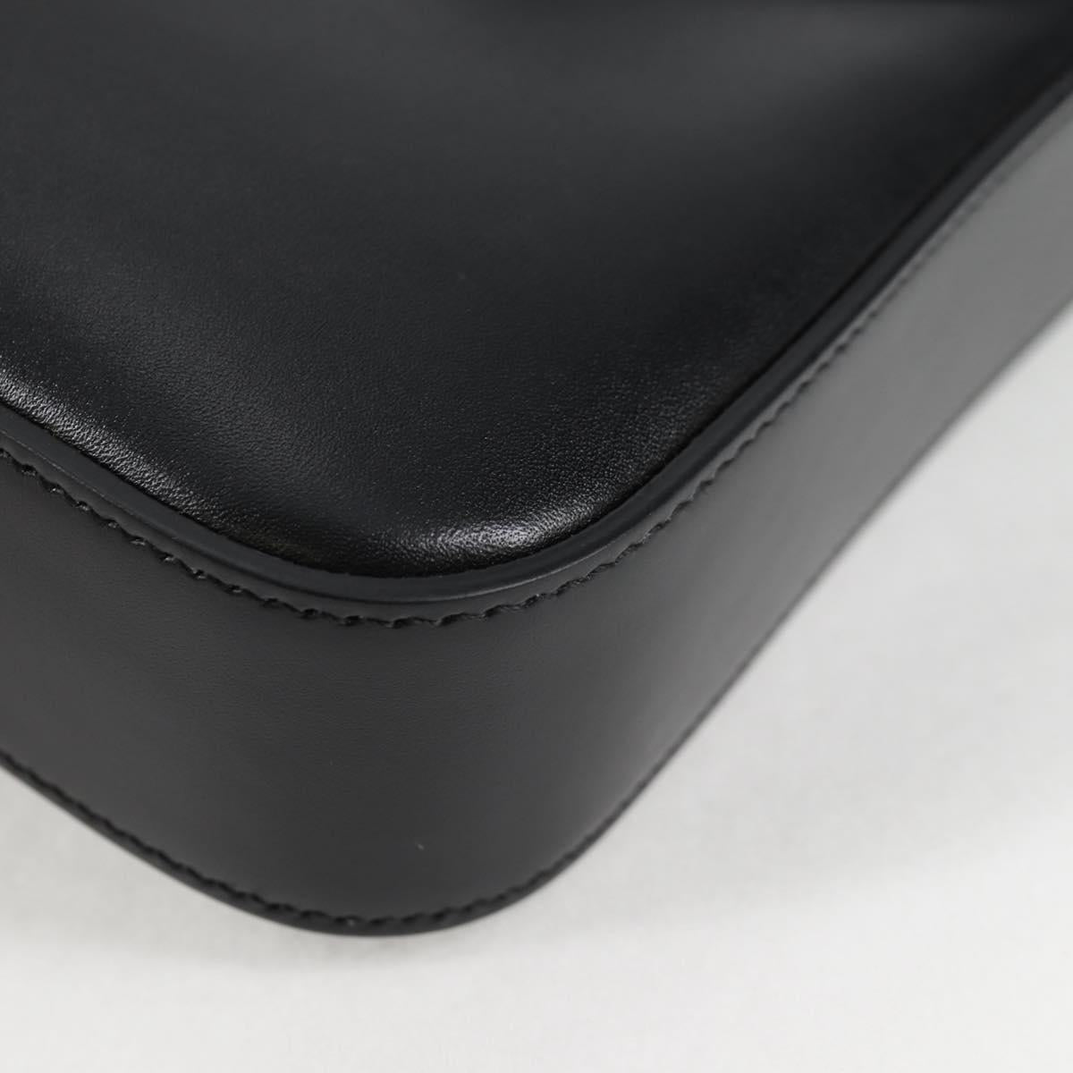 GUCCI Hand Bag Leather 2way Black 702106 Auth 118849M
