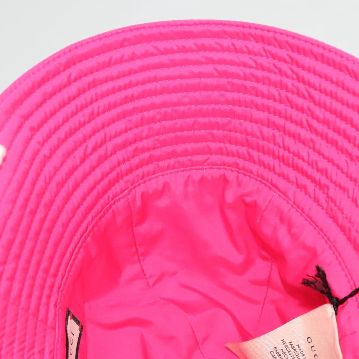 GUCCI Cap Canvas S Pink 729470 Auth 118852M