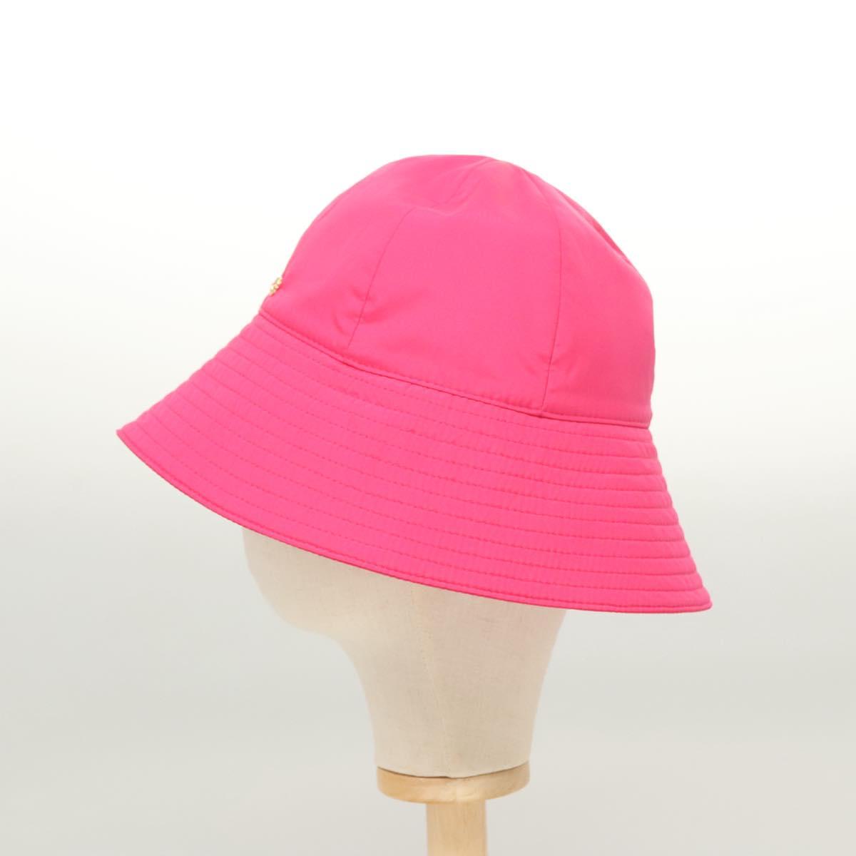 GUCCI Cap Canvas S Pink 729470 Auth 118852M
