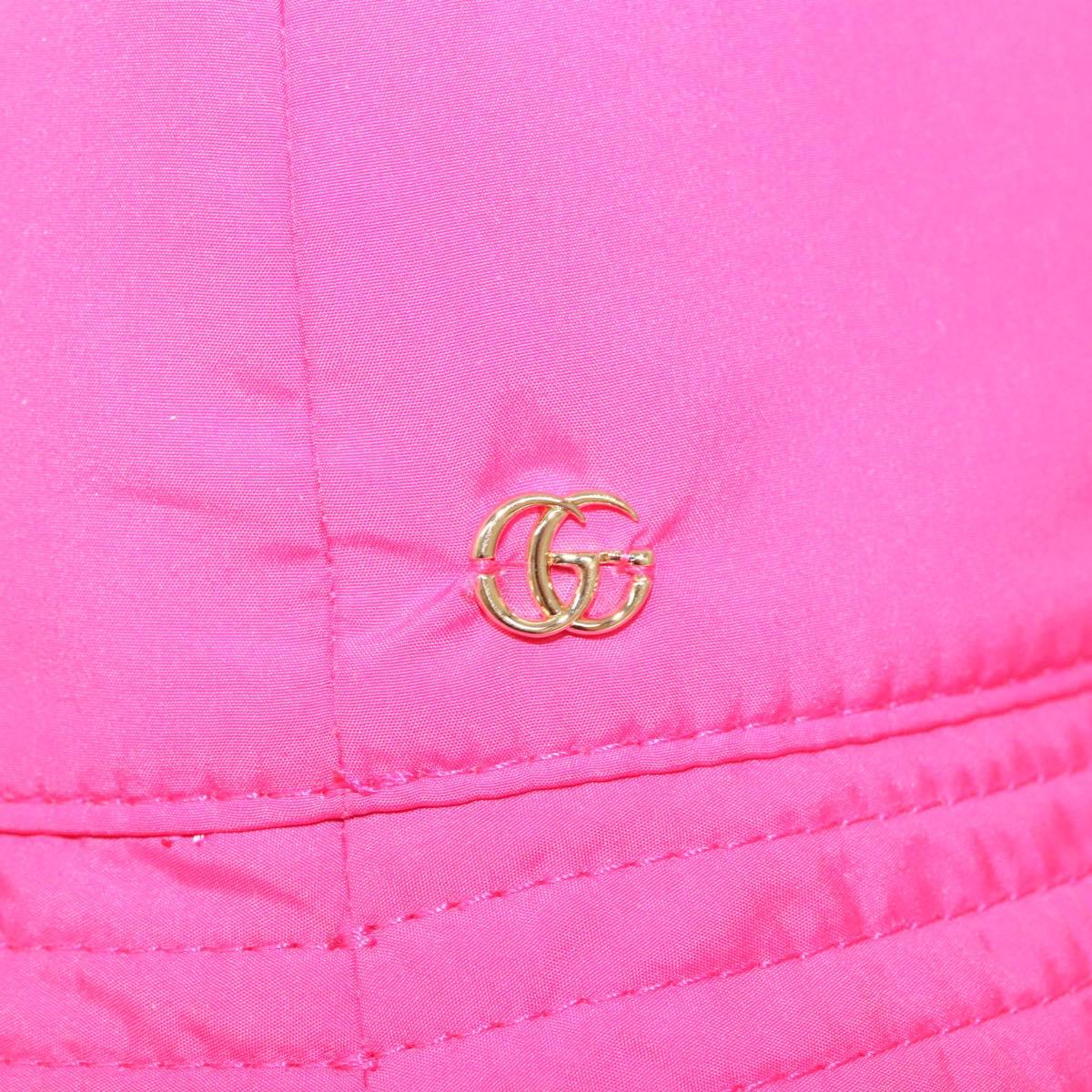 GUCCI Cap Canvas S Pink 729470 Auth 118852M