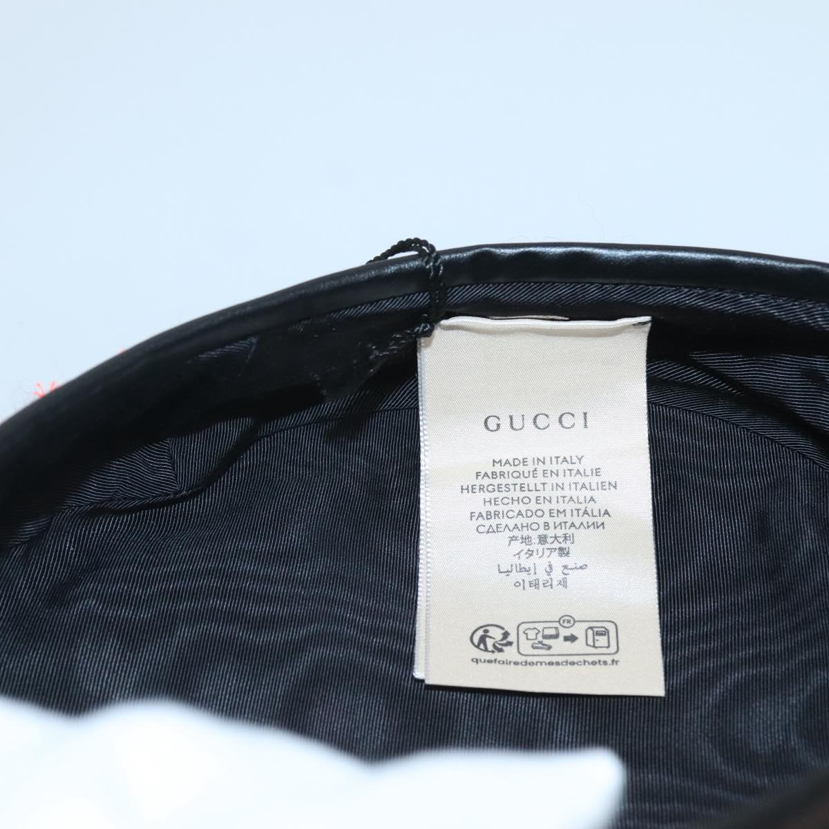 GUCCI Cap Canvas S Multicolor 729140 Auth 118859M