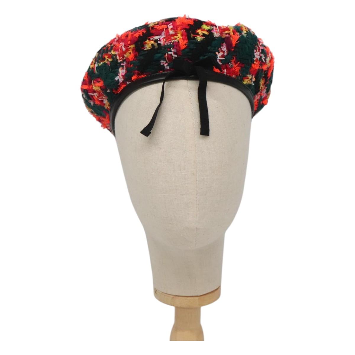 GUCCI Cap Canvas S Multicolor 729140 Auth 118859M