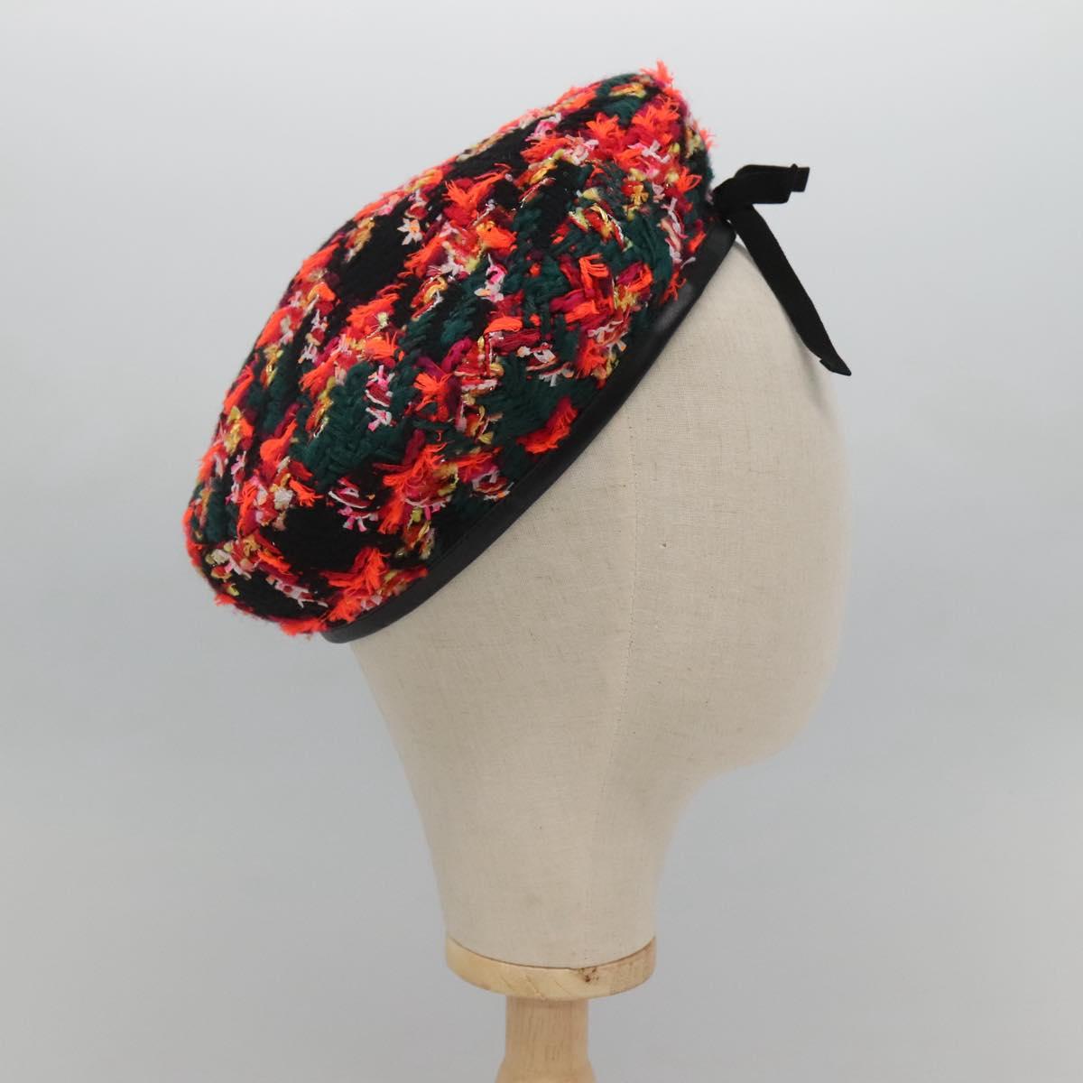 GUCCI Cap Canvas S Multicolor 729140 Auth 118859M