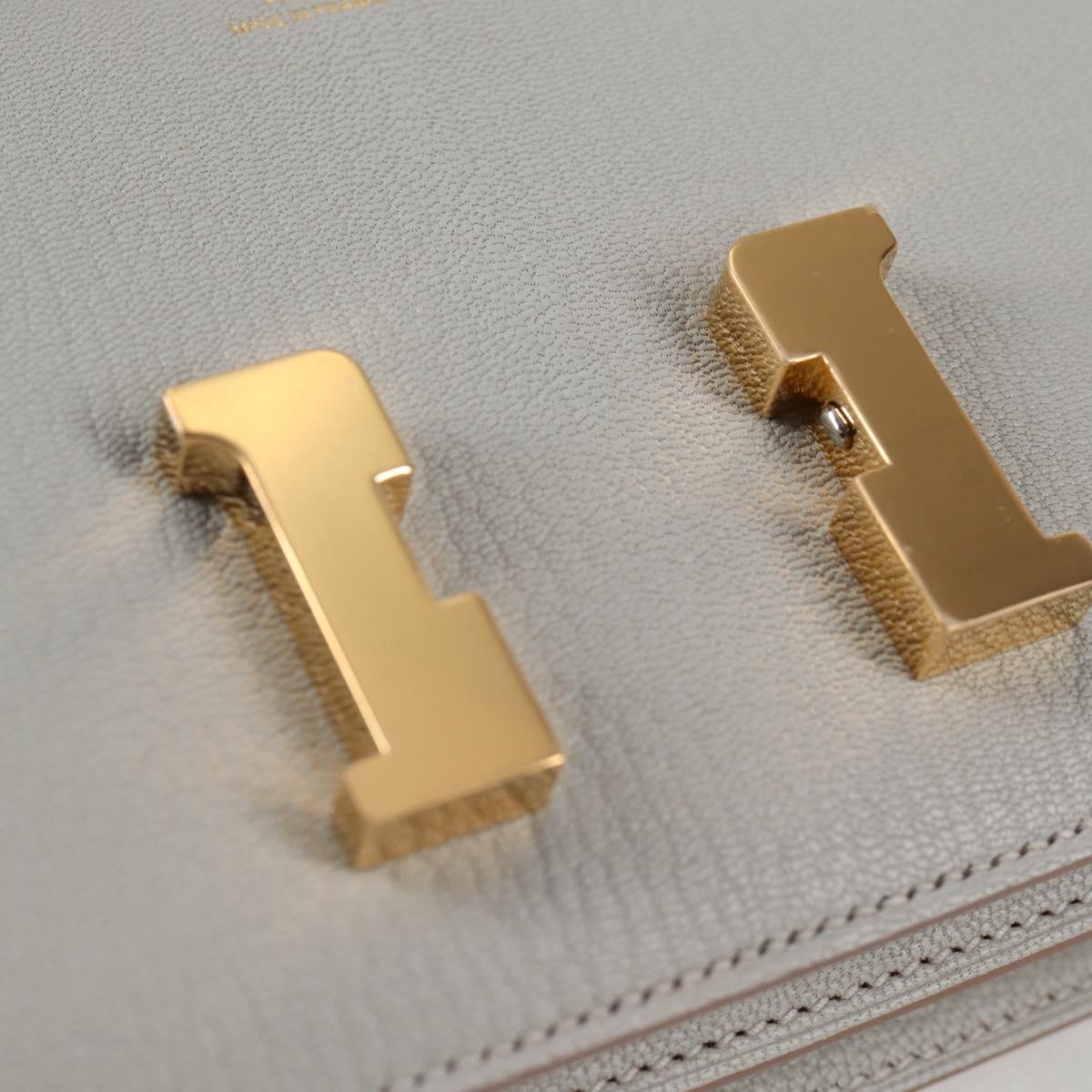 HERMES Constance 3 Mini 18 Shoulder Bag Shave Gripal Auth 118905M