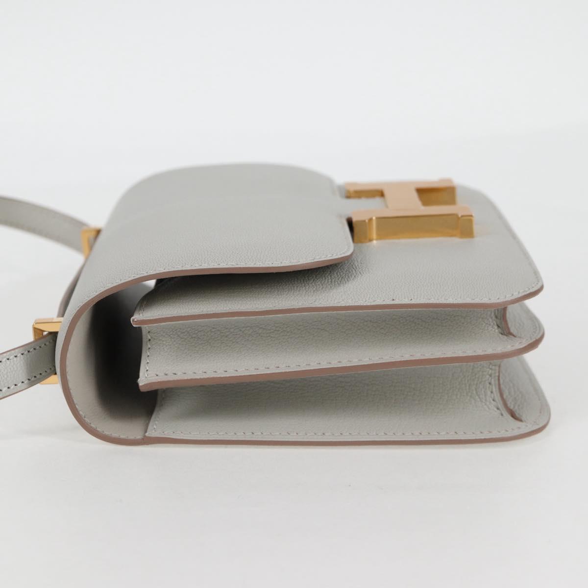 HERMES Constance 3 Mini 18 Shoulder Bag Shave Gripal Auth 118905M