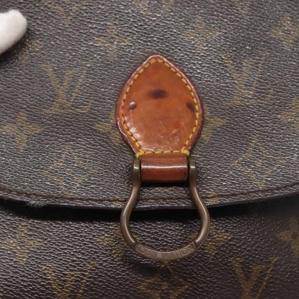 LOUIS VUITTON Monogram Saint Cloud MM Shoulder Bag M51243 LV Auth 118946