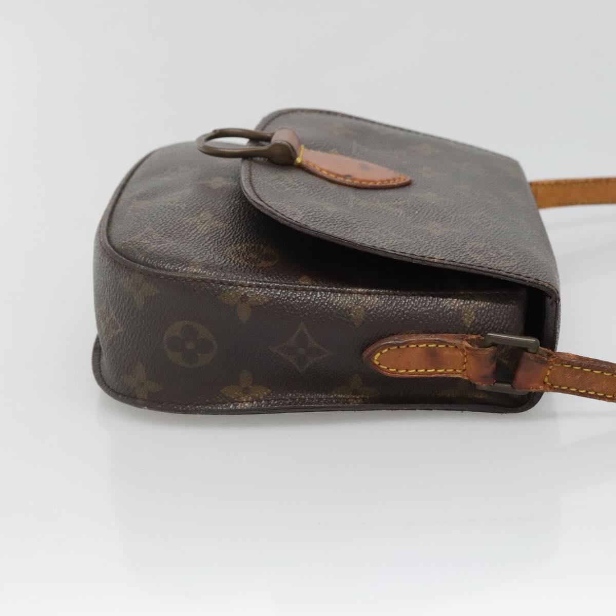LOUIS VUITTON Monogram Saint Cloud MM Shoulder Bag M51243 LV Auth 118946
