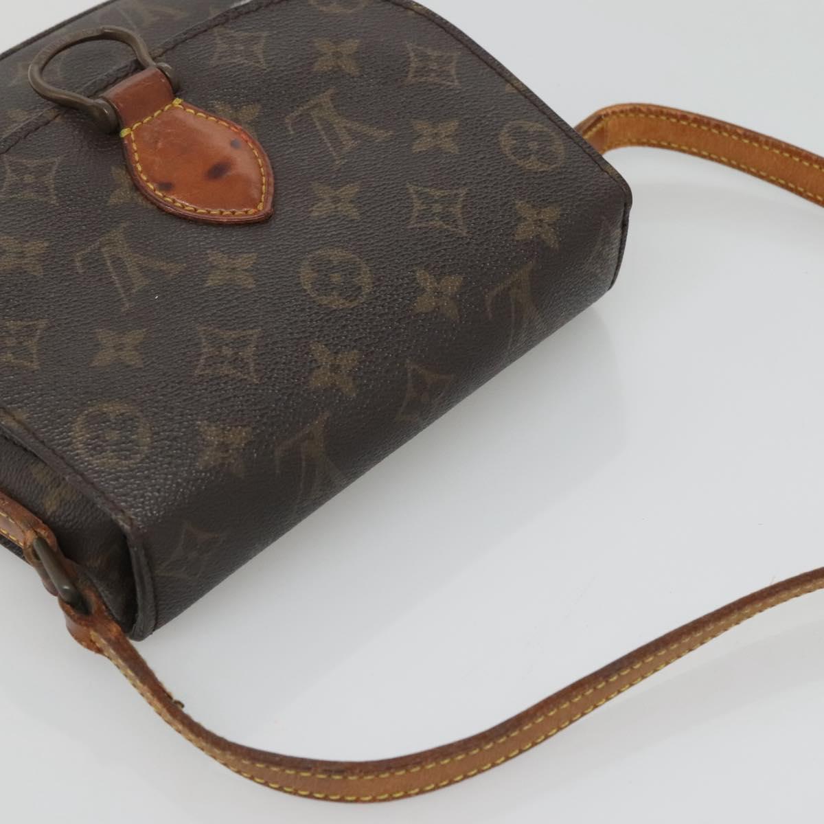 LOUIS VUITTON Monogram Saint Cloud MM Shoulder Bag M51243 LV Auth 118946