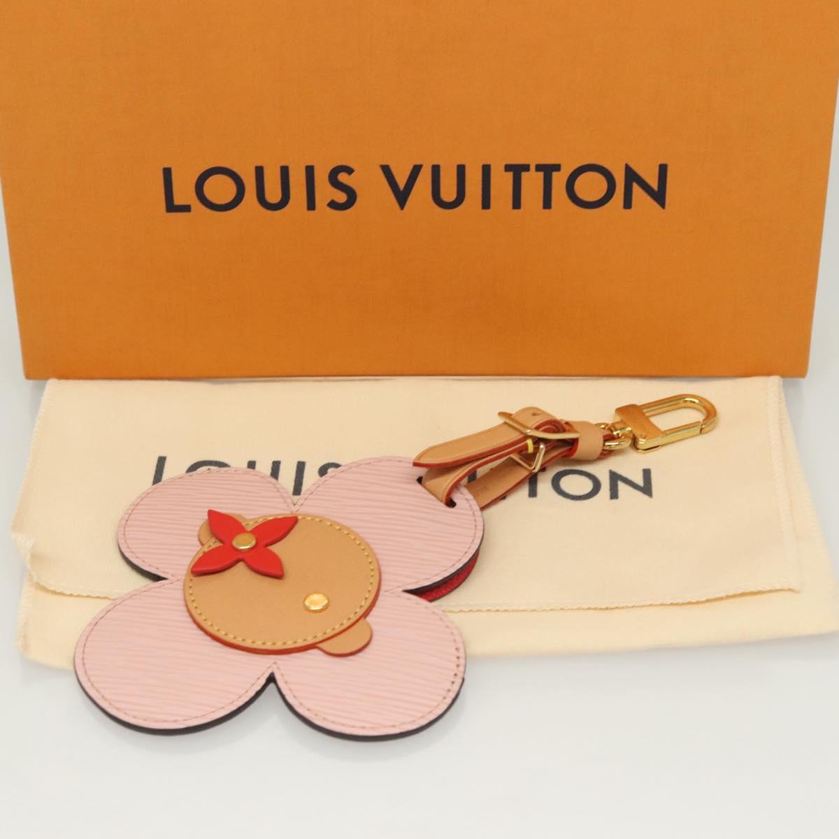 LOUIS VUITTON Epi Bijoux Sac Tag Vivienne Bag Charm Pink M69572 LV Auth 118950SAM