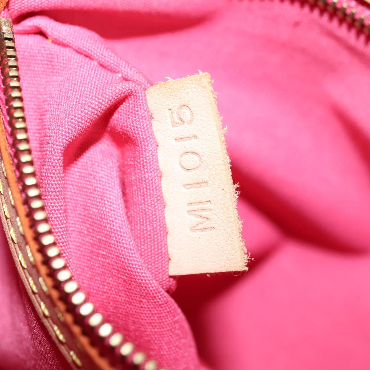 LOUIS VUITTON Monogram Vernis Reade PM Hand Bag Fran Boise M9132F Auth 119018AM