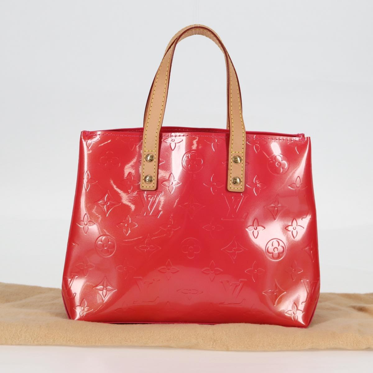 LOUIS VUITTON Monogram Vernis Reade PM Hand Bag Fran Boise M9132F Auth 119018AM