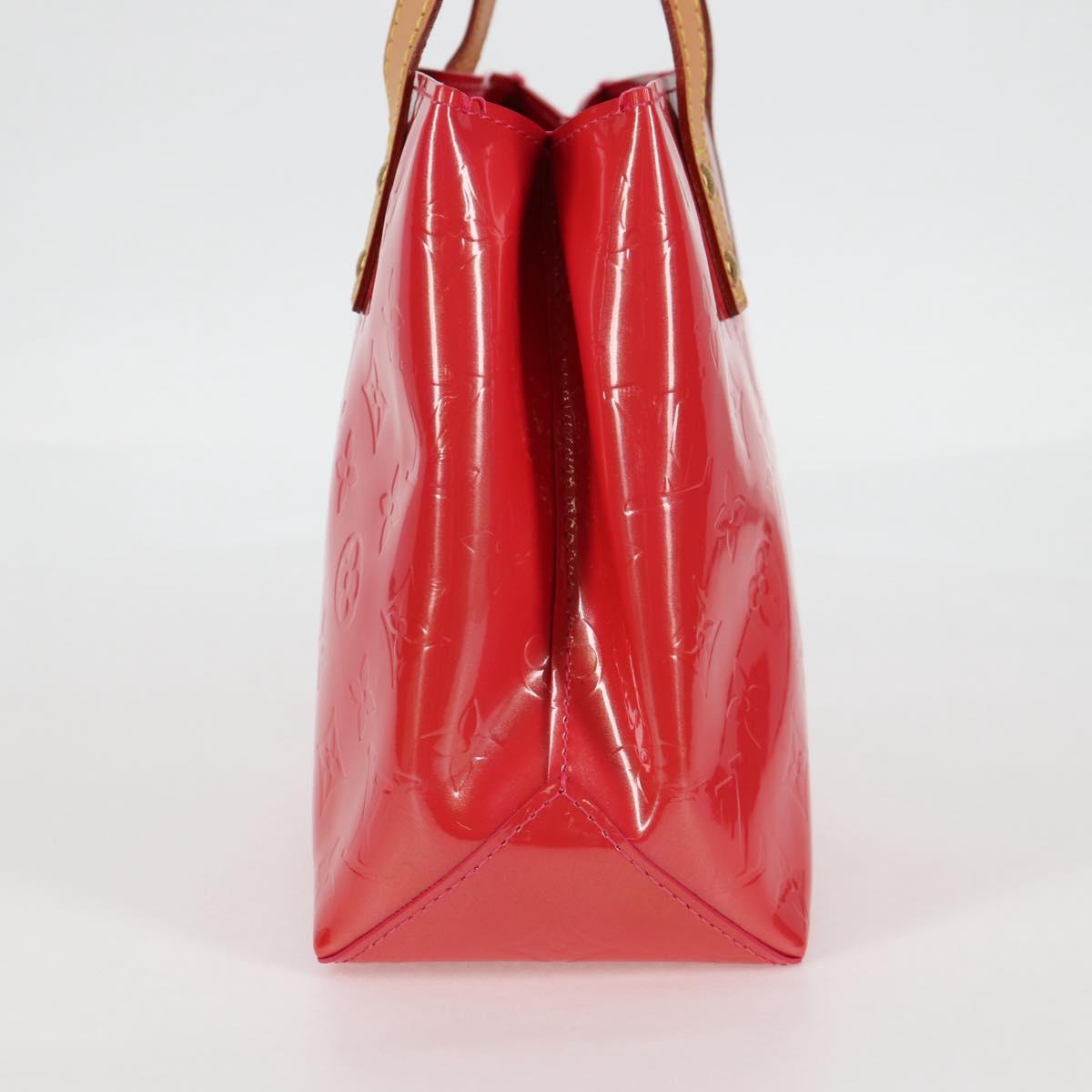 LOUIS VUITTON Monogram Vernis Reade PM Hand Bag Fran Boise M9132F Auth 119018V