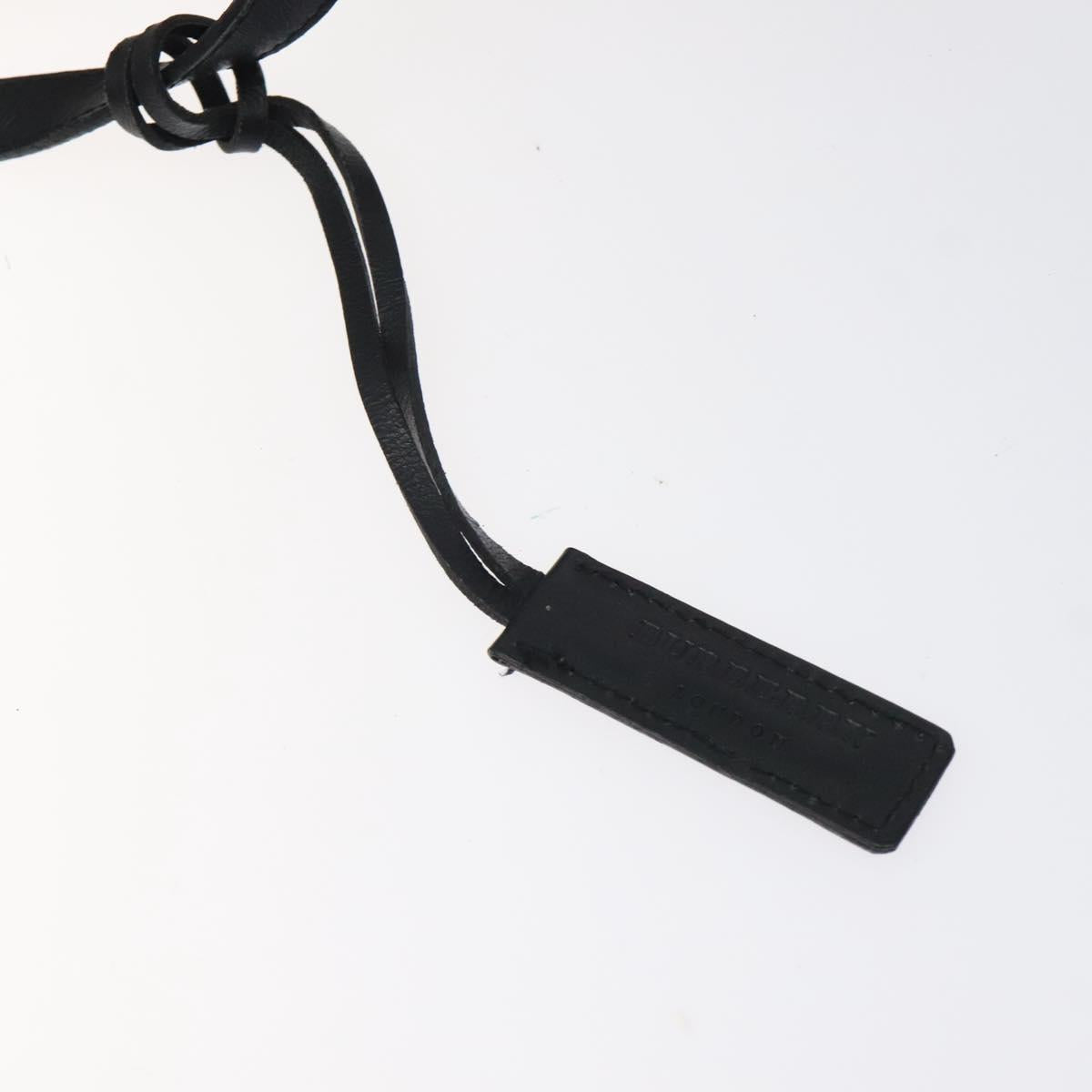 BURBERRY Hand Bag Wool Beige Gold Auth 119051