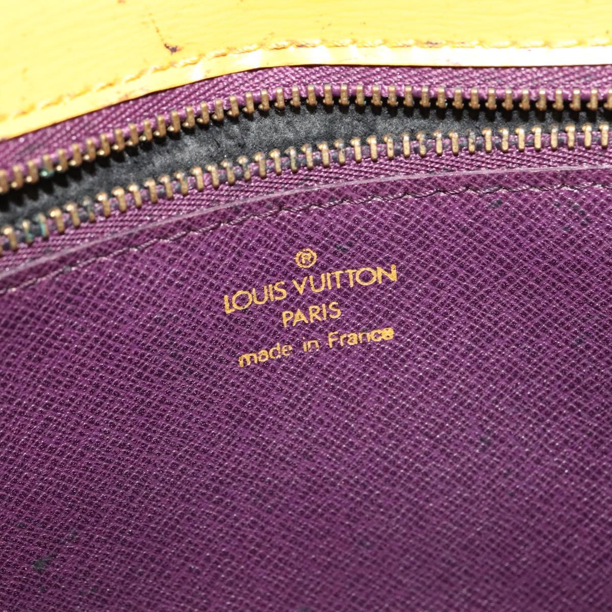 LOUIS VUITTON Epi Arsch Shoulder Bag Yellow M52579 LV Auth 119117