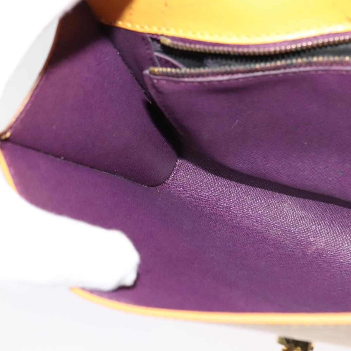 LOUIS VUITTON Epi Arsch Shoulder Bag Yellow M52579 LV Auth 119117