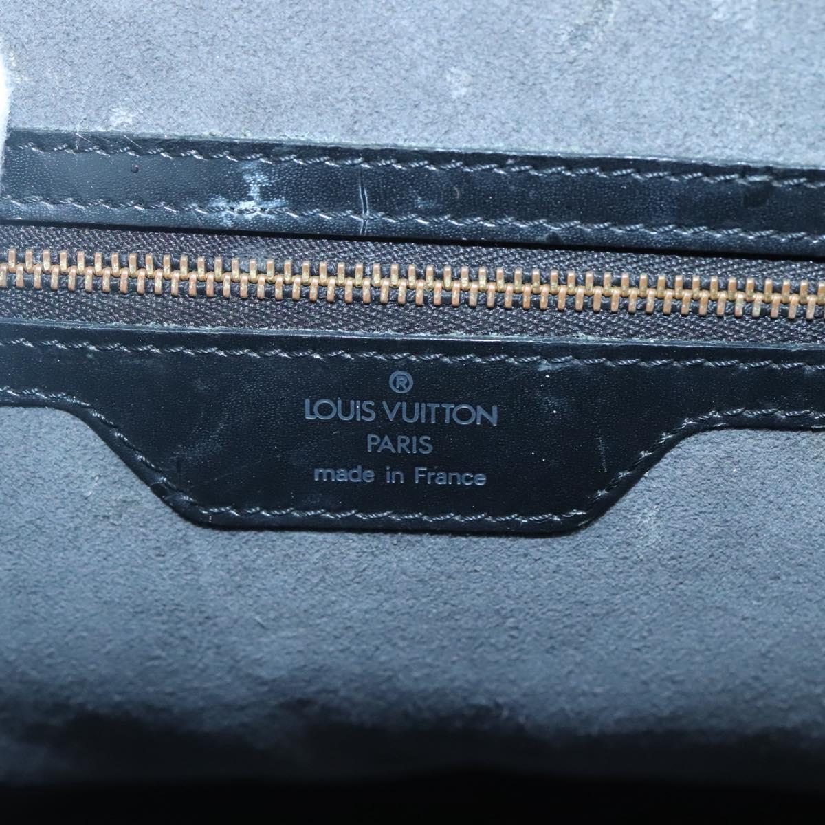 LOUIS VUITTON Epi Saint Jacques Shopping Shoulder Bag Black M52262 Auth 119122