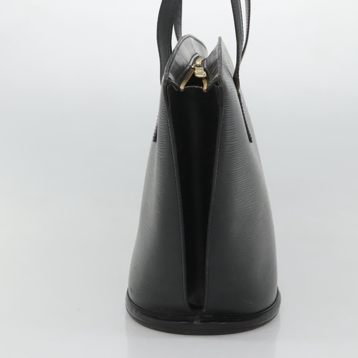 LOUIS VUITTON Epi Saint Jacques Shopping Shoulder Bag Black M52262 Auth 119122