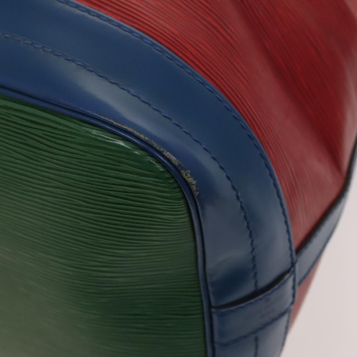 LOUIS VUITTON Epi Toriko Color Noe Bag Red Blue Green M44084 LV Auth 119123