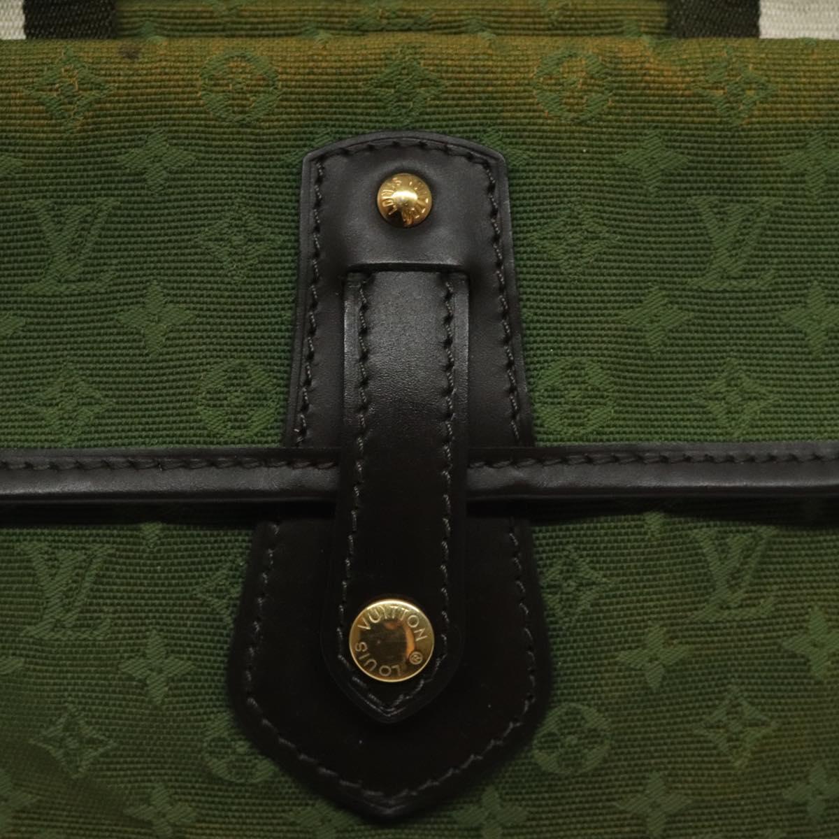 LOUIS VUITTON Monogram Mini Sac Marie Kate Bag TST Khaki M92507 LV Auth 119130