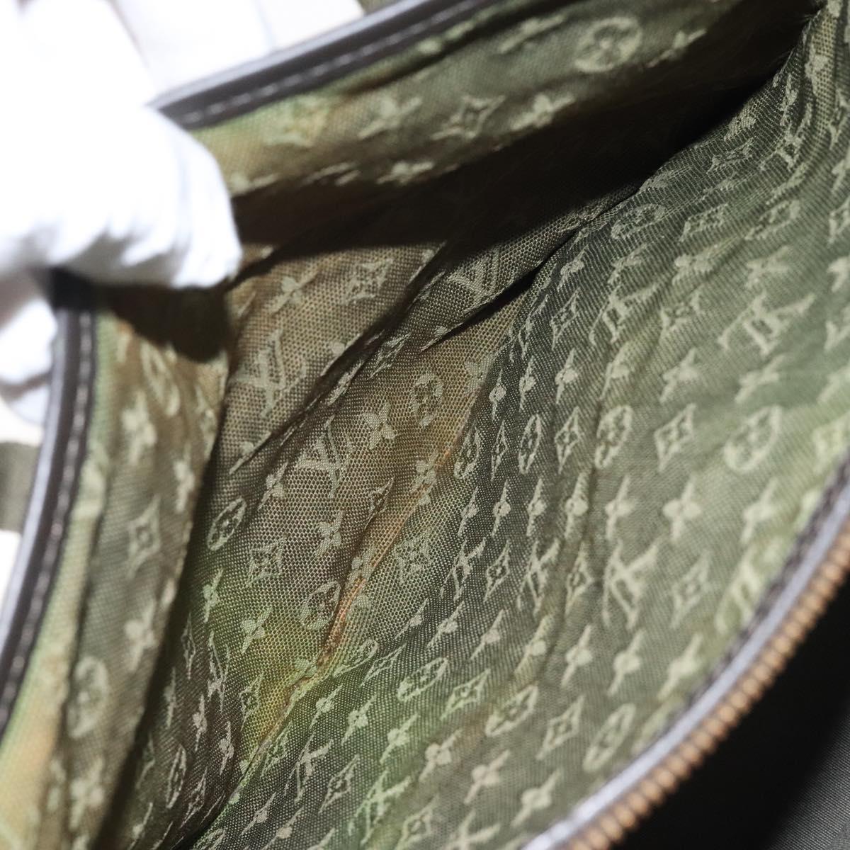LOUIS VUITTON Monogram Mini Sac Marie Kate Bag TST Khaki M92507 LV Auth 119130