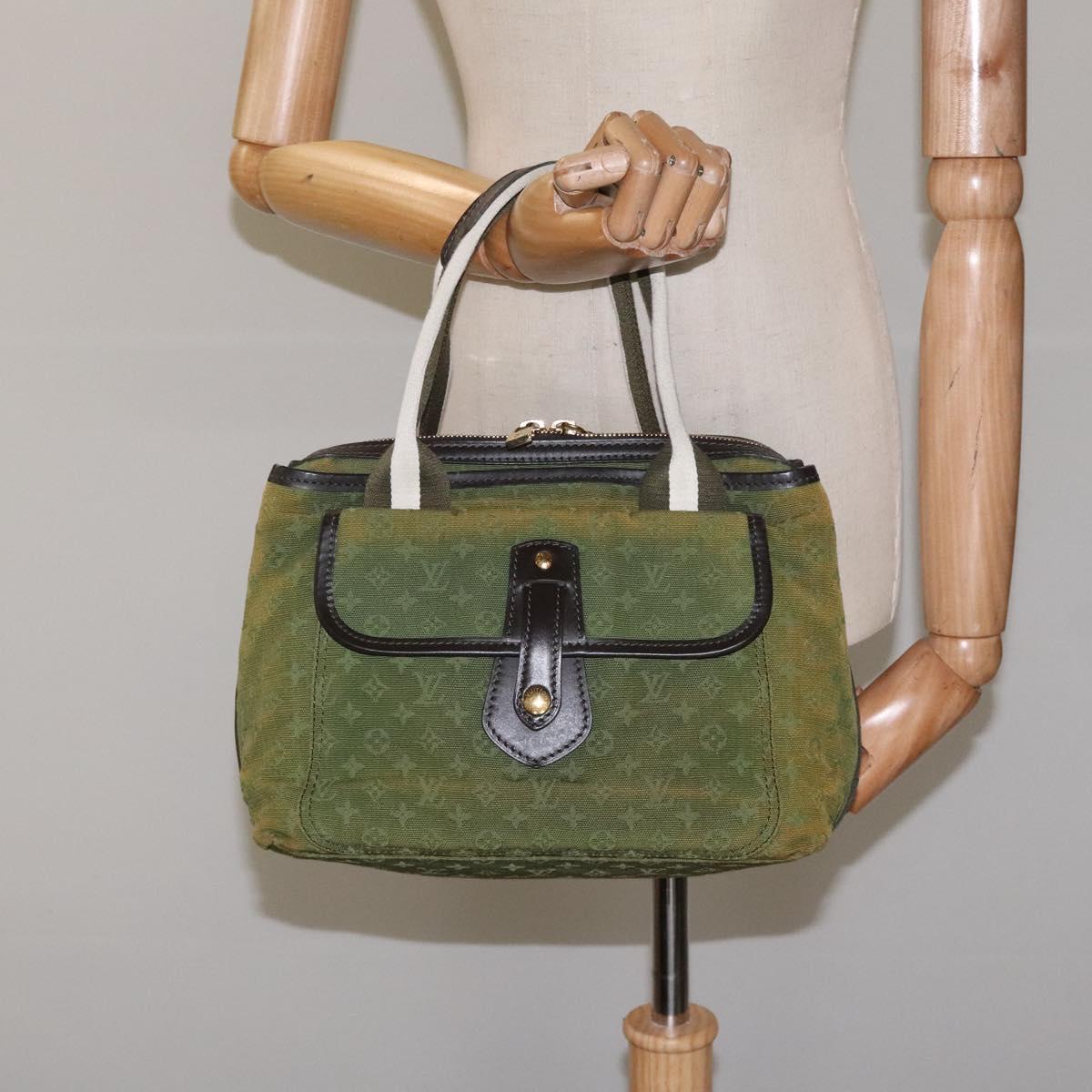 LOUIS VUITTON Monogram Mini Sac Marie Kate Bag TST Khaki M92507 LV Auth 119130