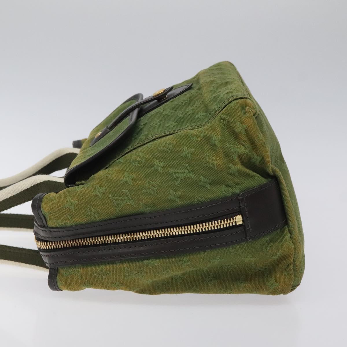 LOUIS VUITTON Monogram Mini Sac Marie Kate Bag TST Khaki M92507 LV Auth 119130