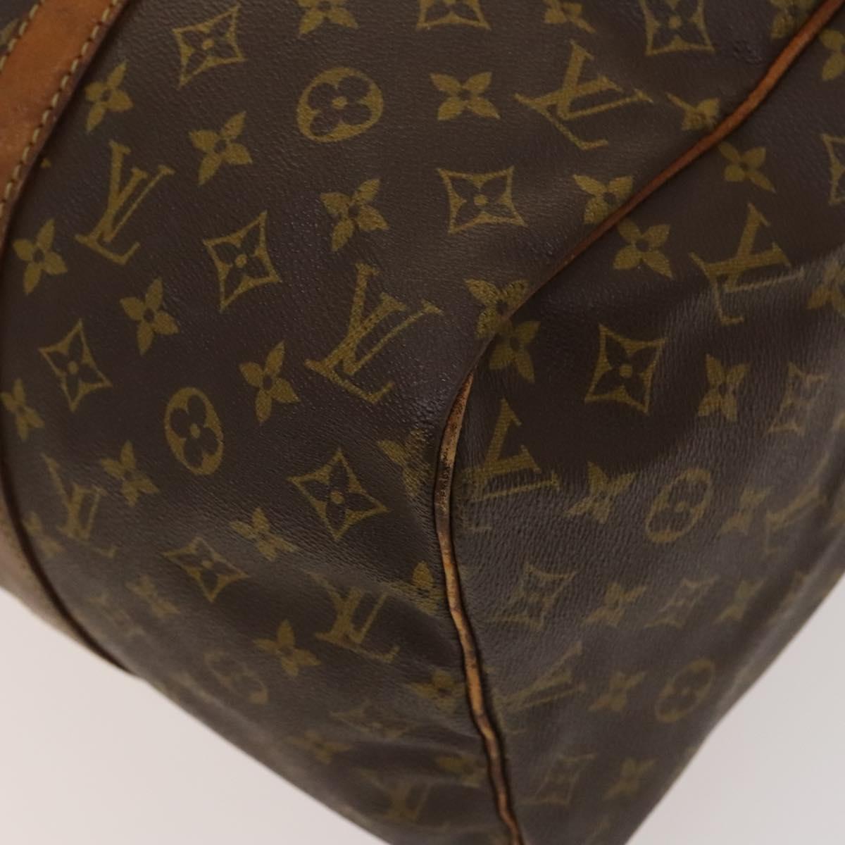 LOUIS VUITTON Monogram Sac Souple 45 Boston Bag M41624 LV Auth 119156