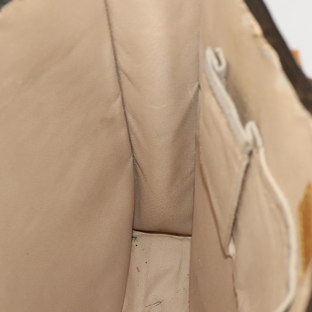LOUIS VUITTON Monogram Sac Plat Hand Bag M51140 LV Auth 119195