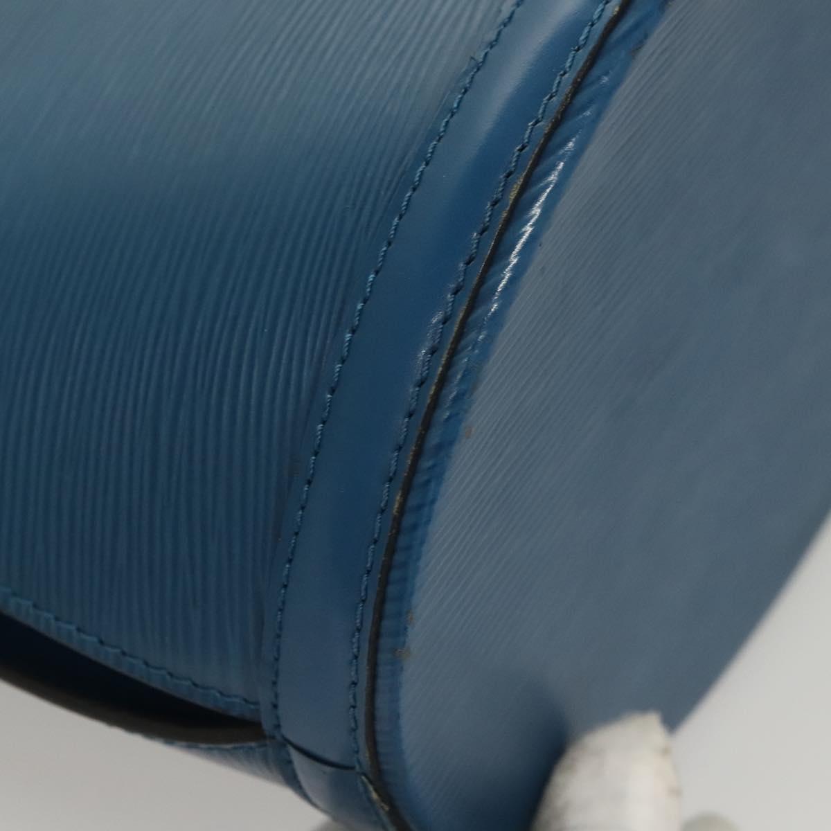 LOUIS VUITTON Epi Cluny Shoulder Bag Blue M52255 LV Auth 119203