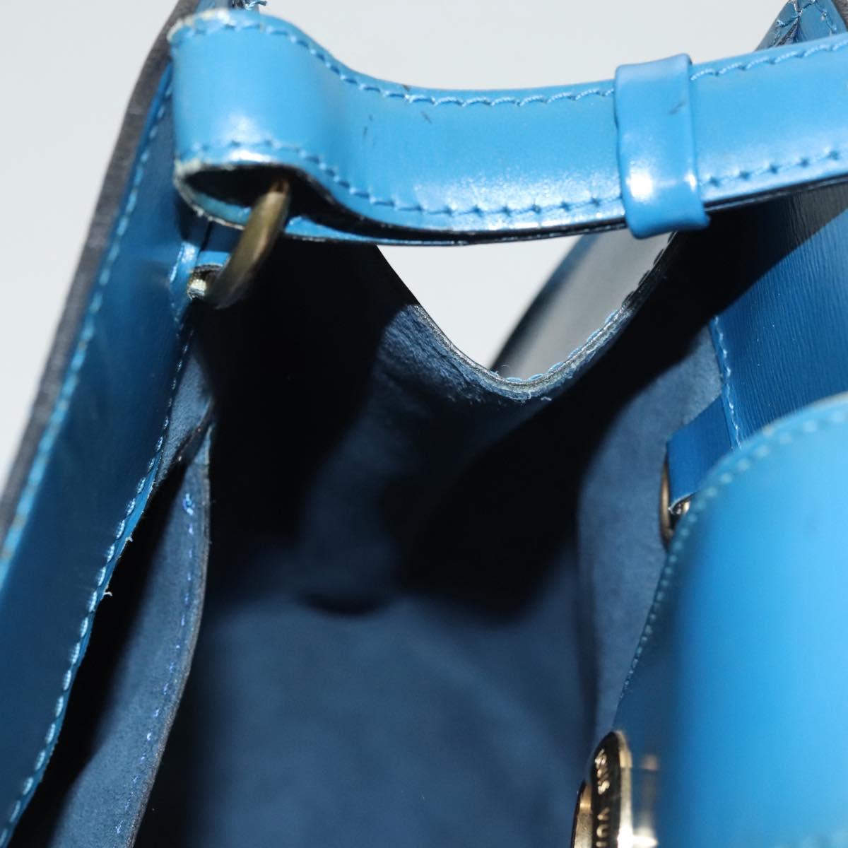 LOUIS VUITTON Epi Cluny Shoulder Bag Blue M52255 LV Auth 119203