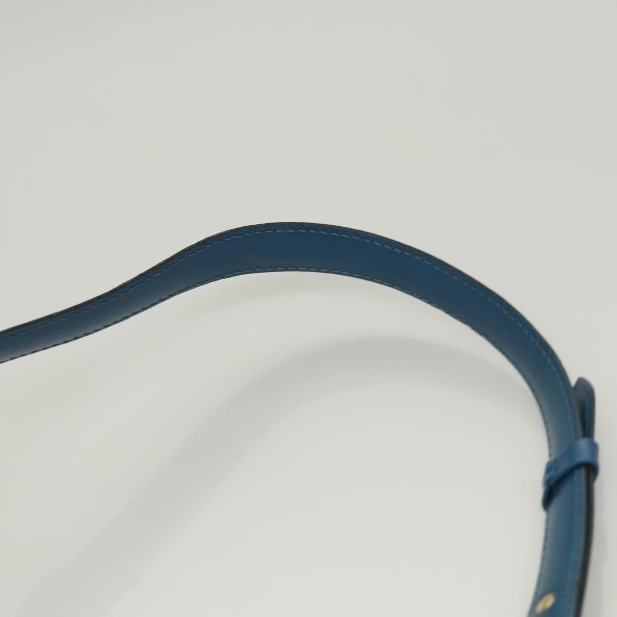 LOUIS VUITTON Epi Cluny Shoulder Bag Blue M52255 LV Auth 119203