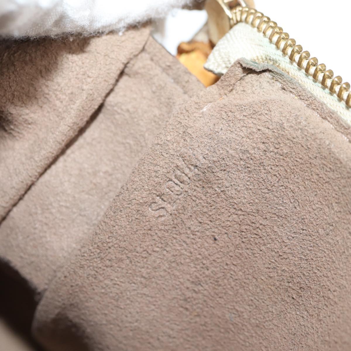 LOUIS VUITTON Monogram Multicolor Pochette Accessoires Black M92648 Auth 119219V