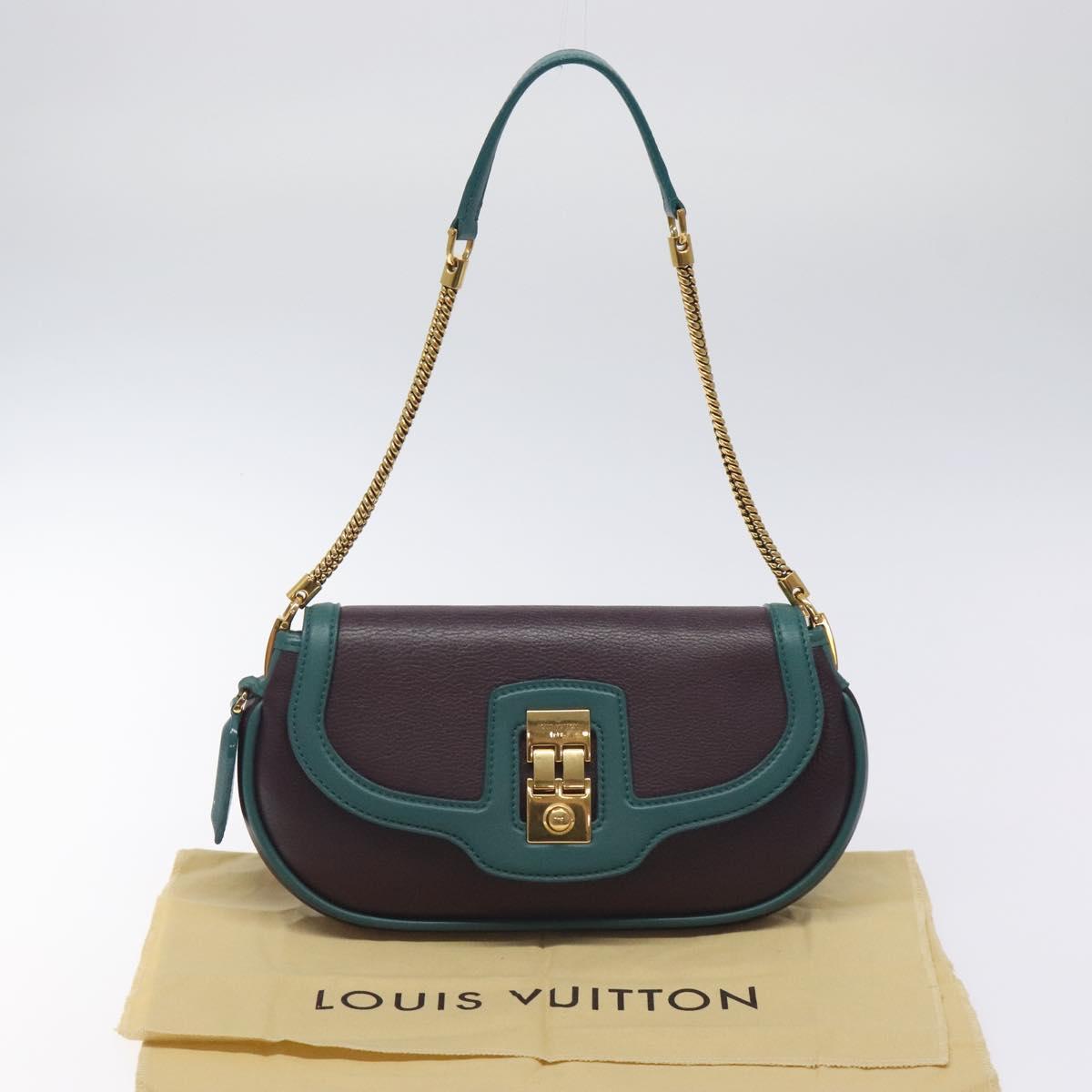 LOUIS VUITTON Art Deco/2011 S/S Collection Baguette Bag M97083 LV Auth 119227V