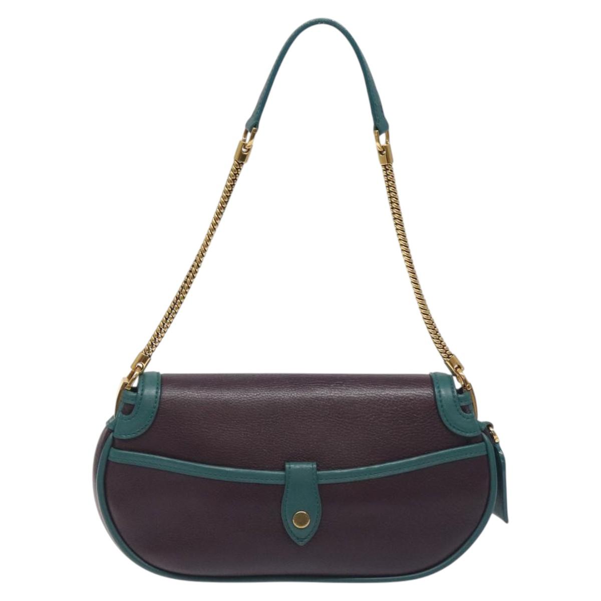 LOUIS VUITTON Art Deco/2011 S/S Collection Baguette Bag M97083 LV Auth 119227V