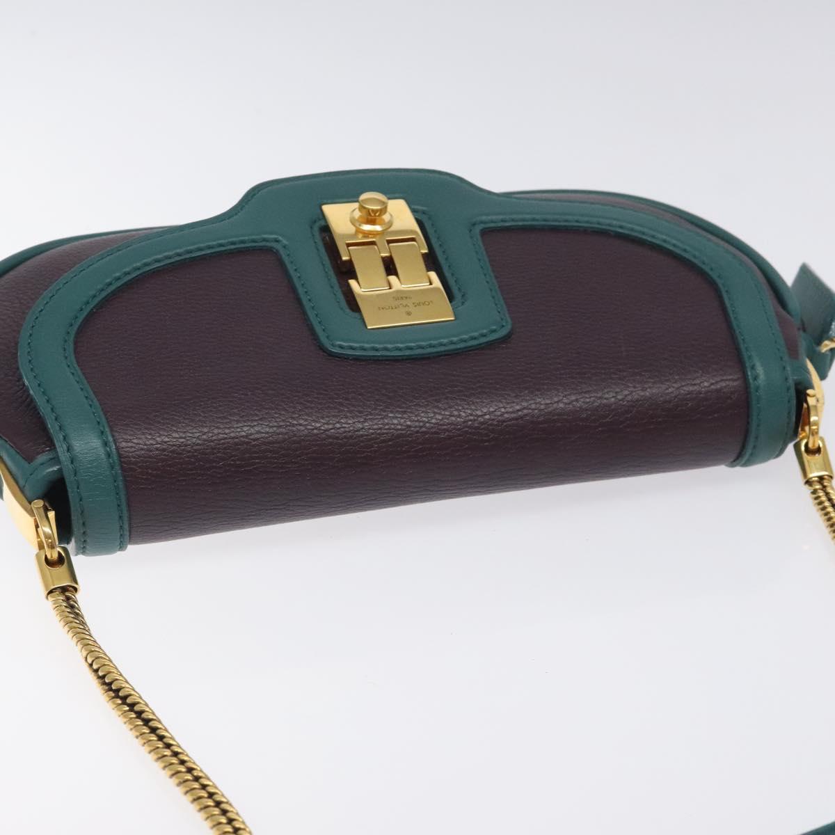 LOUIS VUITTON Art Deco/2011 S/S Collection Baguette Bag M97083 LV Auth 119227V