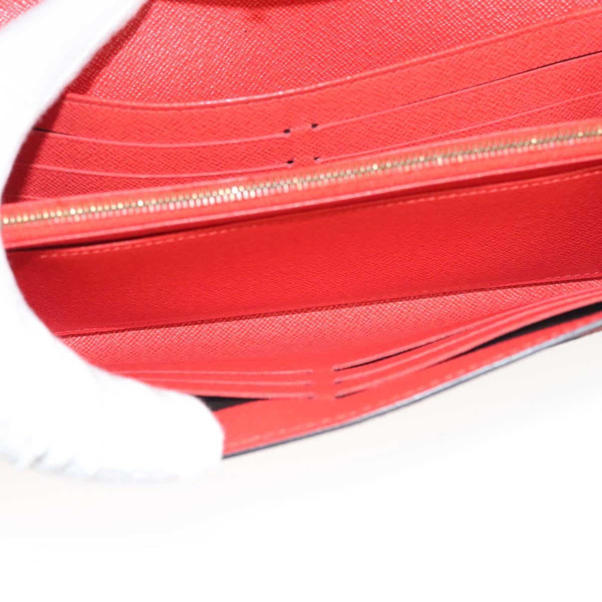 LOUIS VUITTON Monogram Jungle Dot Portefeuille Sarah Wallet M41381 Auth 119252V