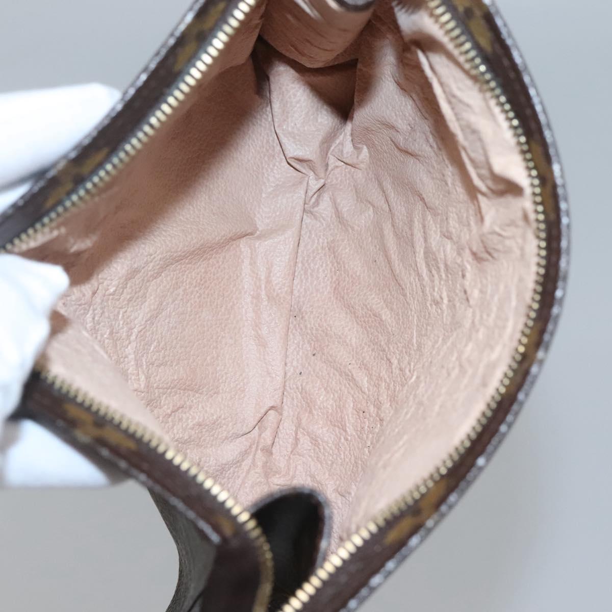 LOUIS VUITTON Monogram Poche Toilette 15 Pouch M47546 LV Auth 119343